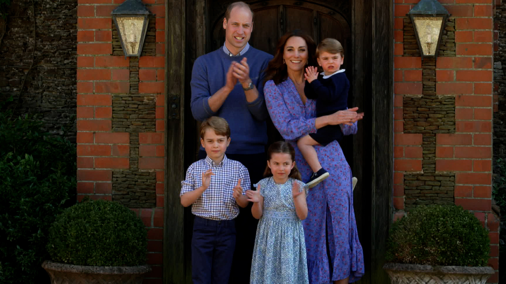 Kate Middleton and the couple's three children did not contract coronavirus